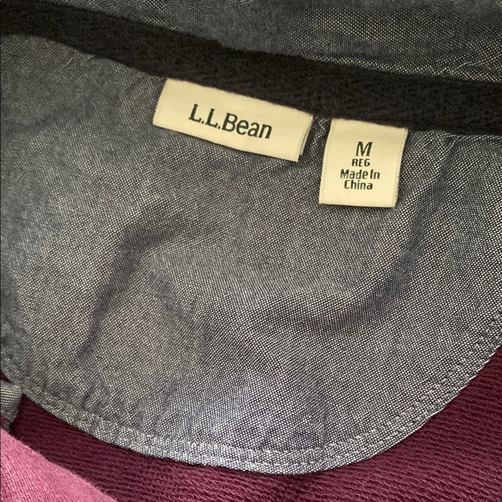 L.L. Bean Colorblock Rugby Shirt - Picture 6 of 6
